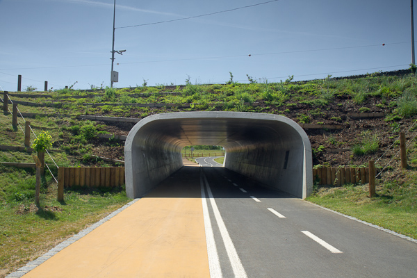 Areál volného času Ladronka - tunel