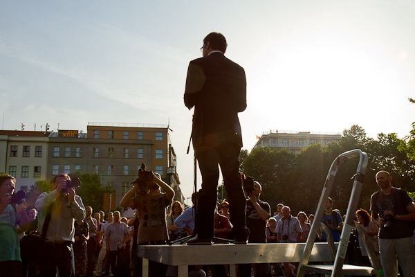 Demonstrace za nezávislou justici - Ondřej Liška