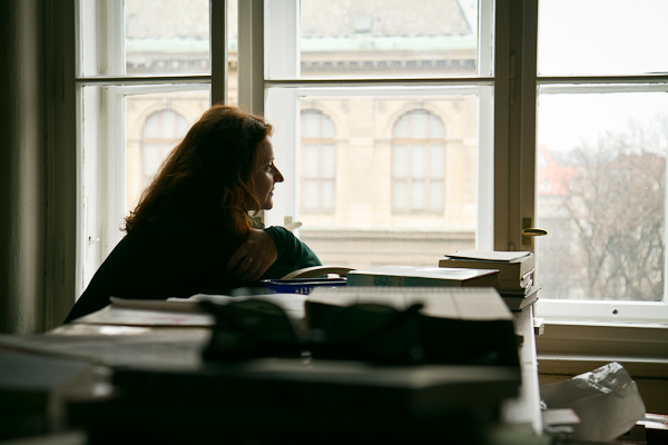 Foto portrét překladatelky Alice Flemrové